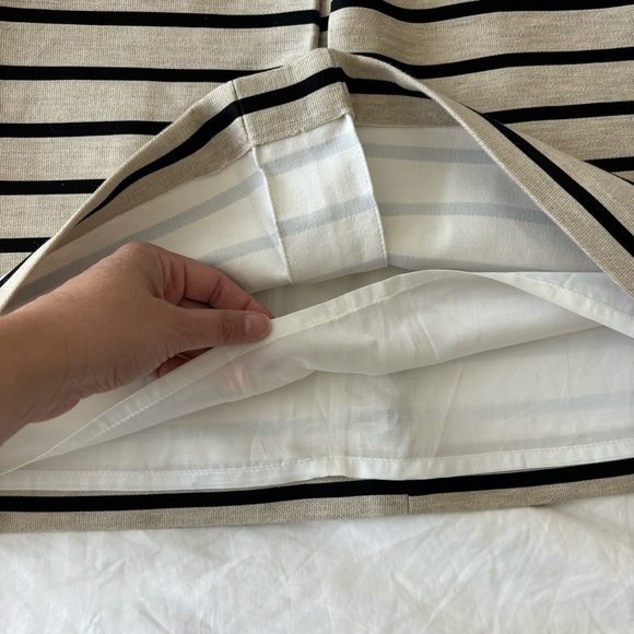 Judith & Charles | Sorrel Striped A-Line Mini Skirt - Size 12 - Picture 4 of 5